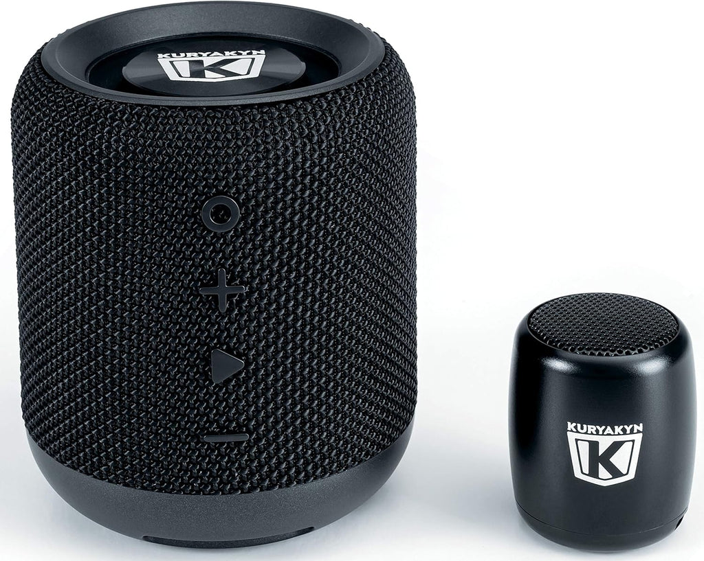 2204 Sidekix Mini Speaker: Wireless Audio Speakers with Bluetooth, Remote Shutter, Satin Black