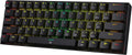K630 Dragonborn 60% Wired RGB Gaming Keyboard, 61 Keys Compact Mechanical Keyboard with Tactile Brown Switch, Pro Driver Support, Black
